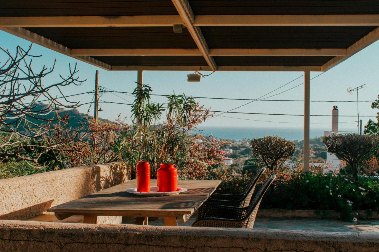 Pool And Sea View Apartments Agia Marina  Exterior photo